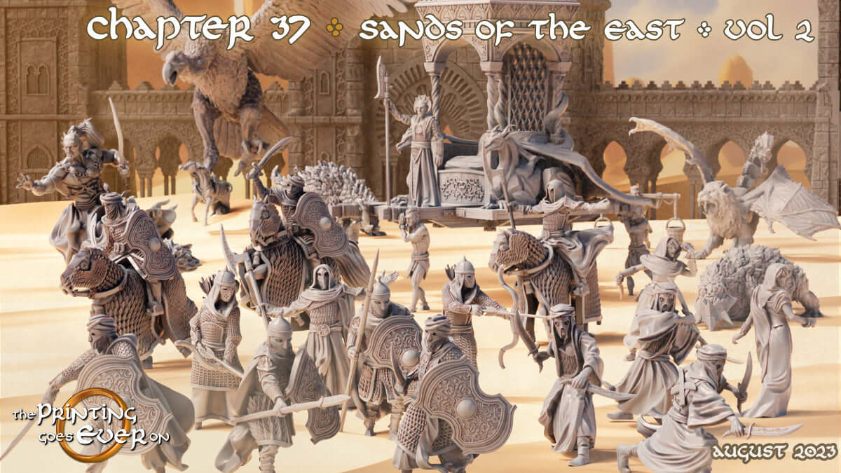 Tabletop -Sands of the East - Teil 2 von The Printing Goes Ever On