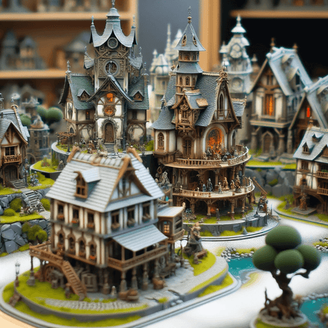 Die Welt der Tabletop Gebäude