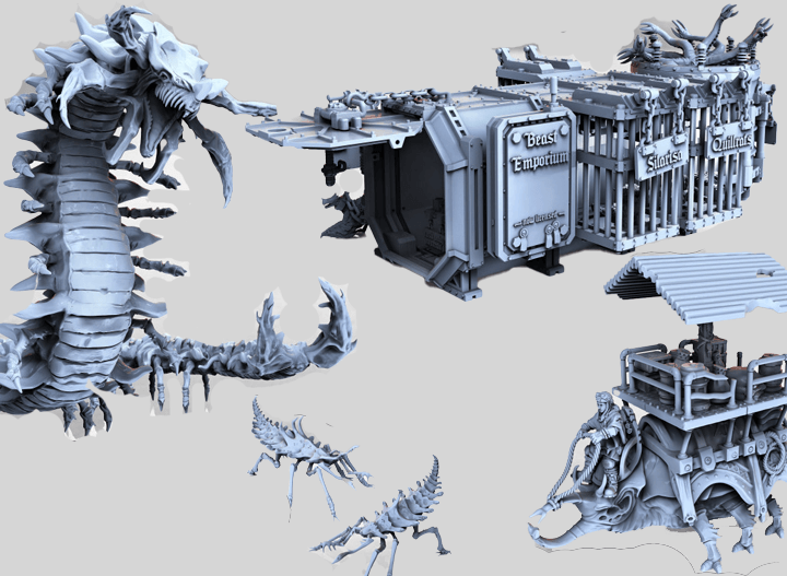 Mortuus Tabletop Creaturen 