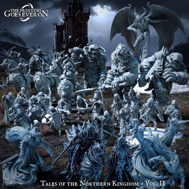 Tales of the Northern Kingdom Vol. II Tabletop Miniaturen und Terrain