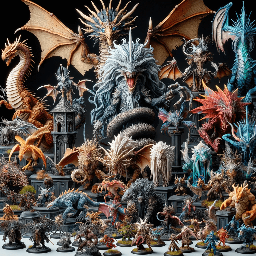 Tabletop Kreaturen für D&D, Warhammer, Pathfinder und andere Tabletop Games