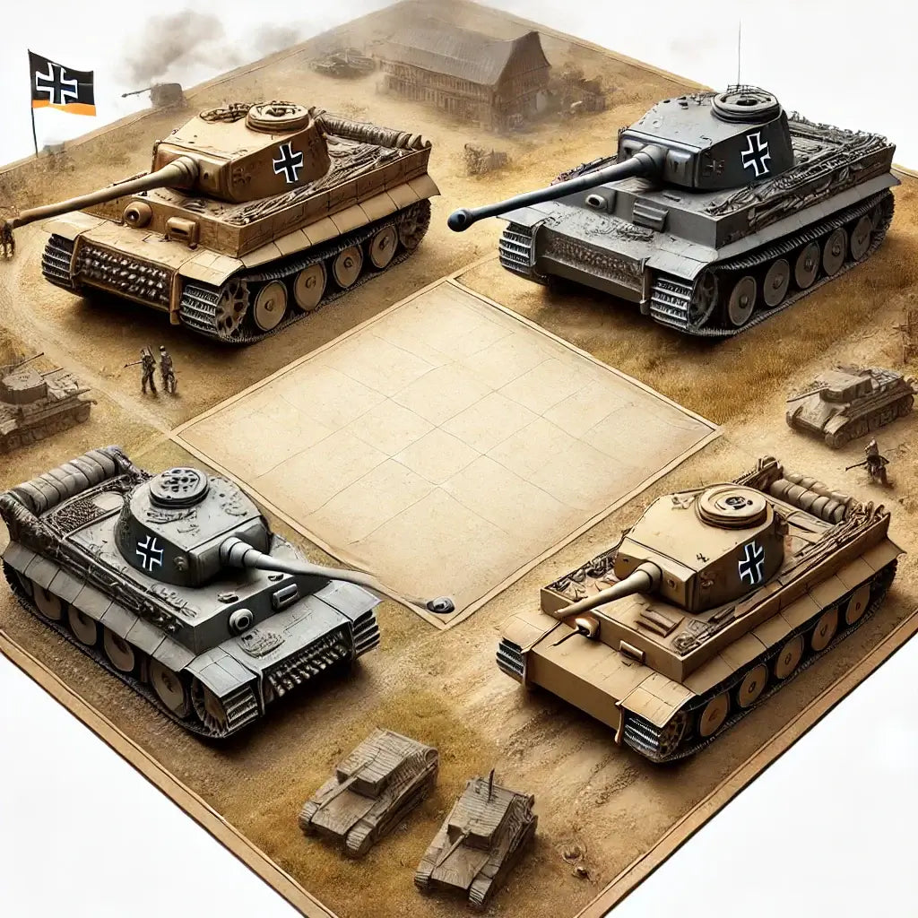 WWII Jagdpanzer und Sturmgeschütze für Tabletop Wargames