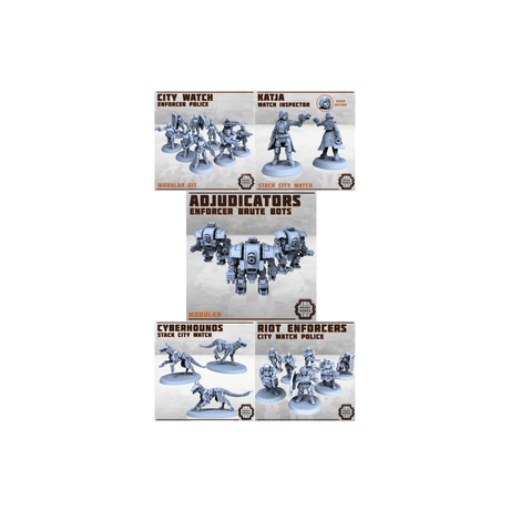 City Watch enforcers Tabletop Miniaturen
