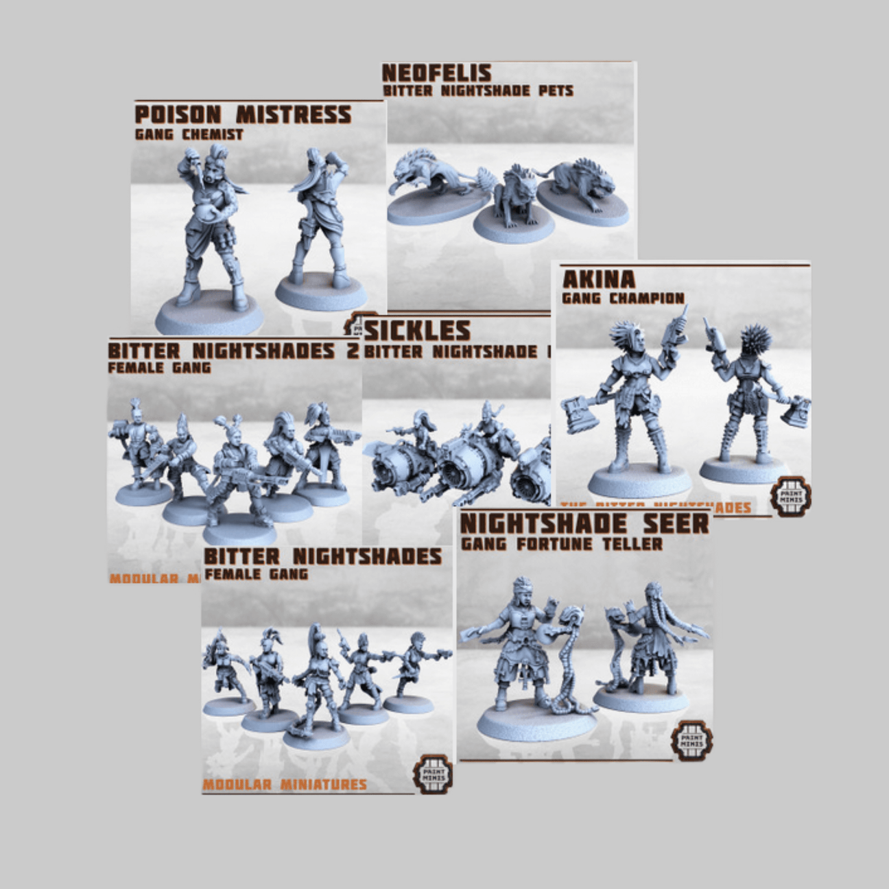 Bitter Nightshade - Tabletop Miniatur Fraktion