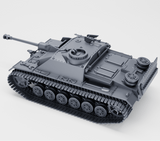 Sturmgeschütz III Ausf. G Late Edition, Modellansicht mit detaillierten Merkmalen und Panzerketten.