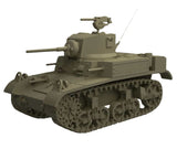 Stuart M3A1 leichter Panzer Miniatur für Tabletop-Spiele