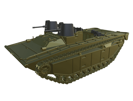 LVT(A)-2-Buffalo-amphibisches-Fahrzeug-WWII
