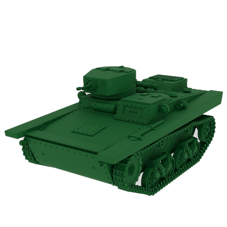 Soviet-T-37A-light-tank-Wargame-Modell