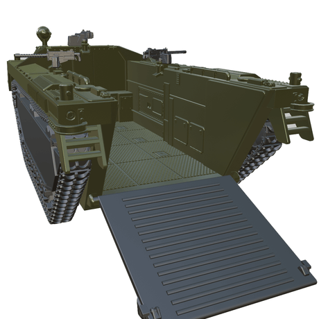 LVT-3-Bushmaster-Truppentransport-Miniatur