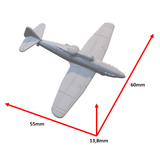 Detailreiches Defiant Jagdflugzeug im Maßstab 1:200