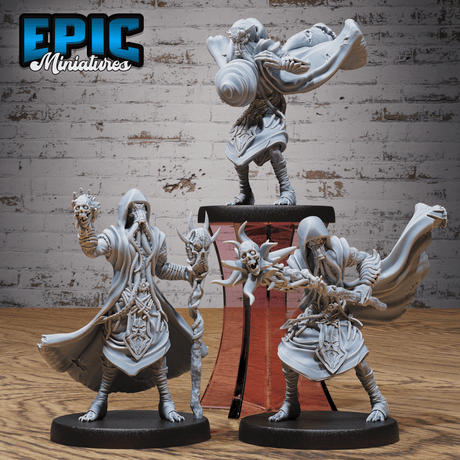 Mind Eater Cult Mage Miniaturen - Tabletop für Planar Adventures