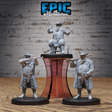 Epic Miniatures' Marshal Figur in 3 Posen - Stehend, Sitzend, Schießend