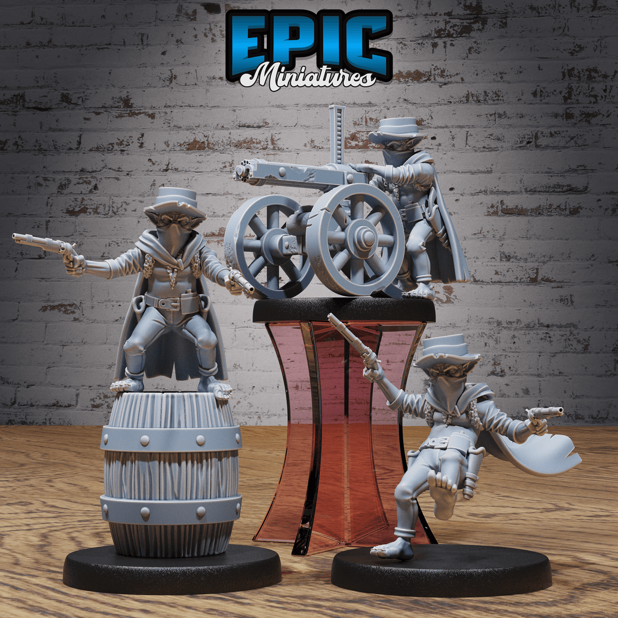 3 Goblins Tabletop Sheriff oder Bandit