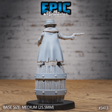 Epic Miniatures' Goblin Bandit or Sheriff Figur in 3 Posen - Stehend, mit Gatling, Springend
