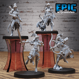 Tabletop Ritterdame Joan - lebendiges Symbol weiblicher Kraft im Rittertum