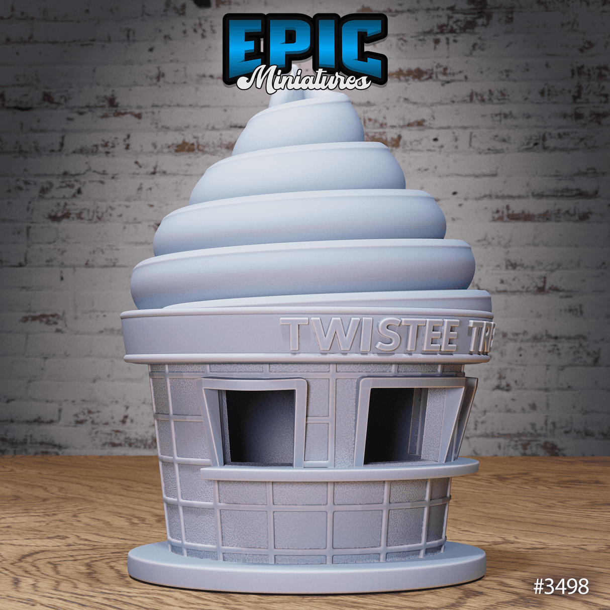 Tabletop Eiscremebude: Perfektion im 3D SLA-Druck