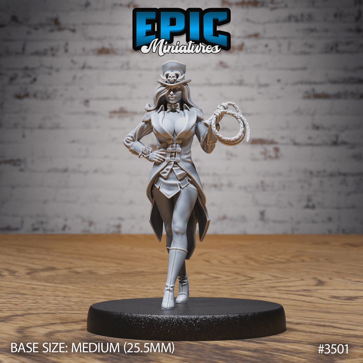 Show Director Female im Gehen für Tabletop Spiele