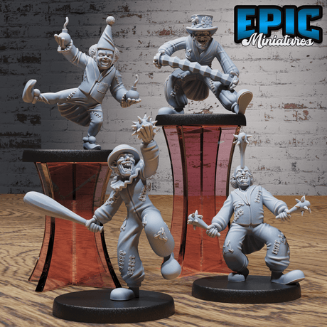 Tabletop Horror Clown Set Übersicht