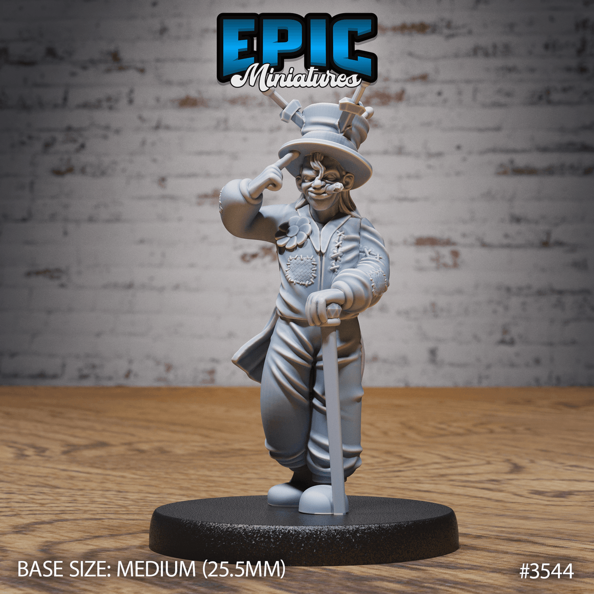 Horror Clown mit Ziel Hut - Tabletop Miniatur