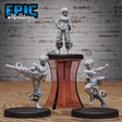 Gesamtansicht Mönchsfigur Weibliche Spielercharakterin Medium