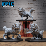 Guardian Fu Dog Miniatur - Gesamtansicht (Large) für Tabletop Game