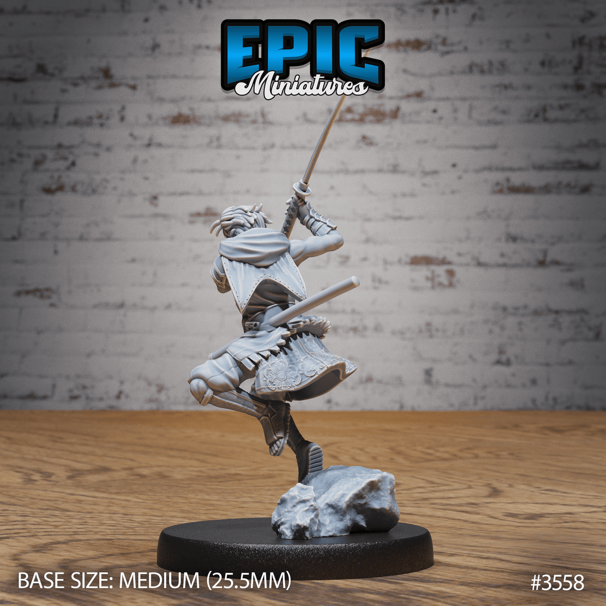 Katana Master Miniatur - Angriffshaltung (Medium)