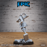 Dark Kunoichi Miniatur - Laufhaltung (Medium) für Tabletop Game und Sammler
