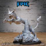 Long Cat Miniatur - Angriffshaltung (Large) für Tabletop Spiel, Tabletop Miniaturen, DnD und Warhammer