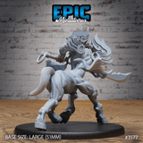 Divine Centaur Miniatur - Rückansicht (Large) für Miniaturfigur für Tabletop