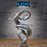 Mythical Wish Dragon Miniatur - Rückansicht (Gargantuan) für Miniaturfigur für Tabletop Games und Iron Fist