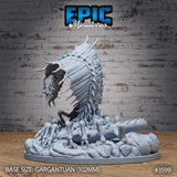 Detailreiche Ancient Remorhaz Miniaturfigur für epische Begegnungen im Tabletop Game