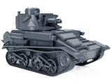 Britischer Vickers Mk.VI Leichtpanzer Miniatur für Sammler