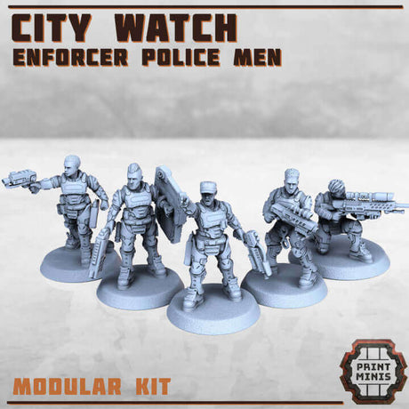 Polizei Tabletop Miniaturen