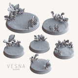 Detaillierte Jungle Base Pack für Tabletop-Miniaturen, vielseitig einsetzbar.