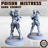 Poison Mistress - Gang Chemist - Tabletop mit tötlichem Elixir