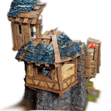 3D-gedruckte Timber Frame Ruin für Warhammer Terrain
