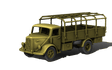Medium Truck Bianchi Miles Italien WWII Tabletop Modell
