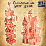 FDM-gedrucktes Cartographer Guild House von Miniature Land