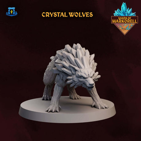 Fantasy-Wolf Miniatur für D&D und mehr