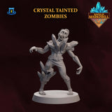 Zombie mit Kristallen - 28mm D&D Miniatur