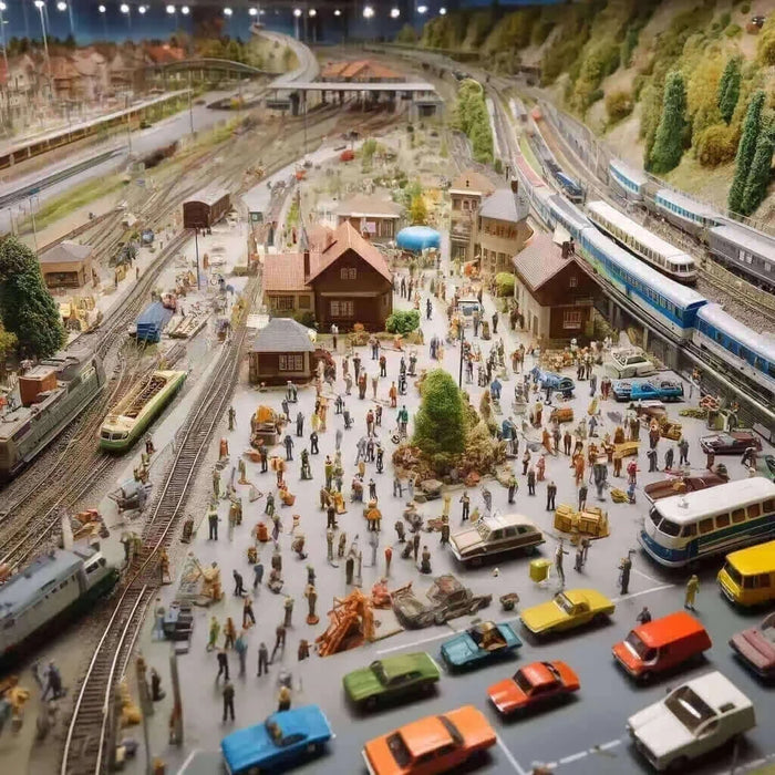 Miniaturfiguren für Modellbauer und Diorama Sammler