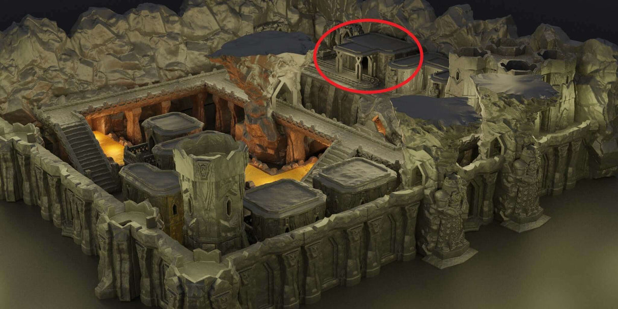 Zwergen Settlement Gebäude 5- Tabletop Terrain