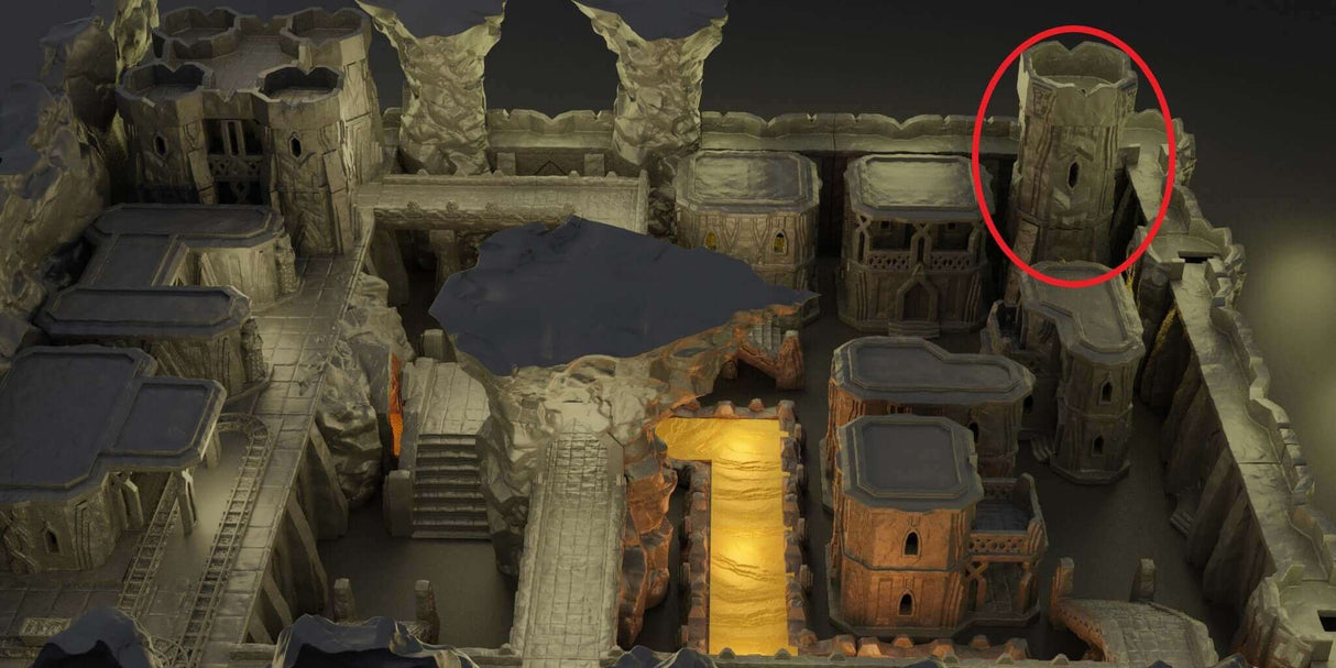 Zwergen Gebäude 8 - Tabletop Terrain