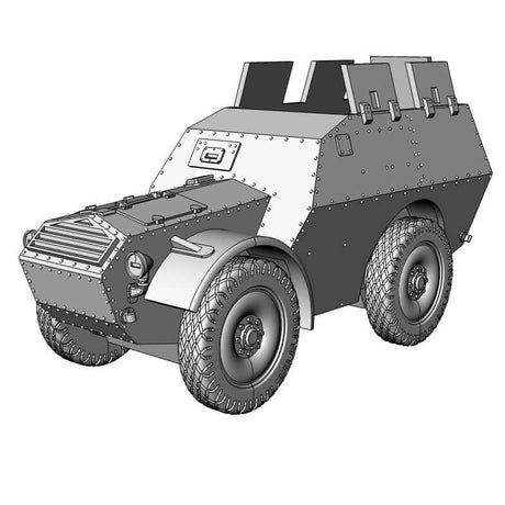 Fiat Spa AS-37 italienischer Geländewagen WWII