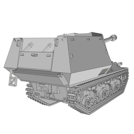 WWII Marder I Panzerjäger Miniaturmodell