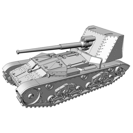Semovente 90/53 italienisches Panzerabwehrgeschütz WWII