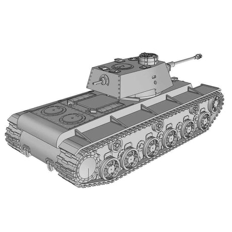 Deutscher Pz.Kpfw. KV-1 753(r) für Tabletop-Spiele