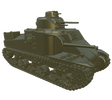 M3 Lee Medium Tank Miniaturmodell im Maßstab 1:56 für Tabletop-Spiele