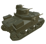 Detaillierte M3 Lee Panzerminiatur für historische Kriegsspiele