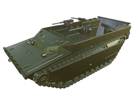 LVT-4-Water-Buffalo-Tabletop-Miniatur-Pazifiktheater